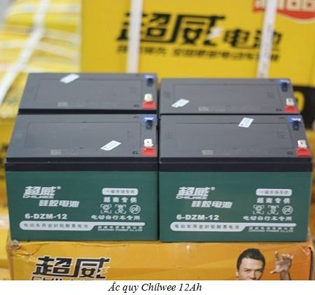 Ắc quy xe đạp điện chilwee