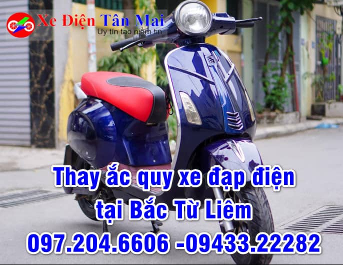 thay ắc quy xe đạp điện tại Bắc Từ Liêm, Hà Nội