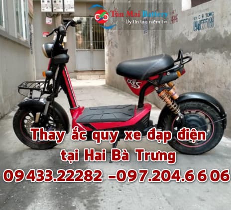 Thay acquy xe máy điện tại Hai Bà Trưng Hà Nội